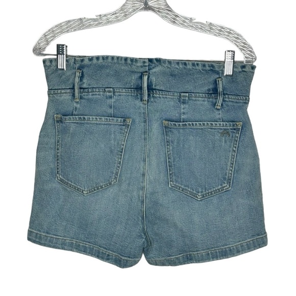 Porter Blue Penny Paperbag Denim Shorts - Picture 3 of 15